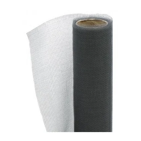Tela de mosquitera ROLLO TELA FIBRA DE VIDRIO PARA MOSQUITERAS ANCHO 1.20m X 30m DE LARGO