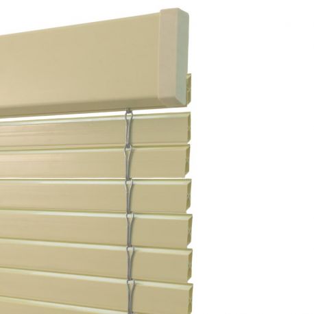 Persianas Alicantinas de PVC Color Marfil