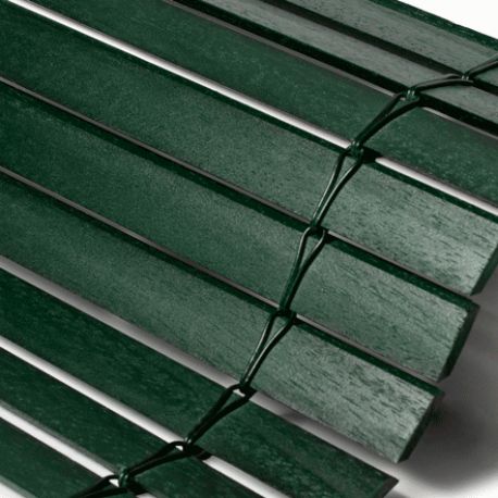 Rollos de Persiana Alicantina Madera Verde