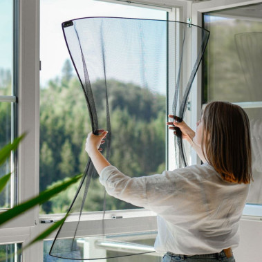 Mosquitera FLEXSCREEN Instalación sin Tornillos