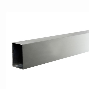 Perfil tubo de aluminio rectangular de 40x20 mm