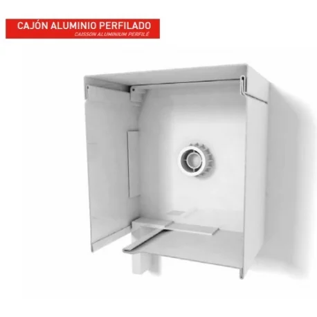 Persiana de Seguridad Autoblocante cajón Aluminio