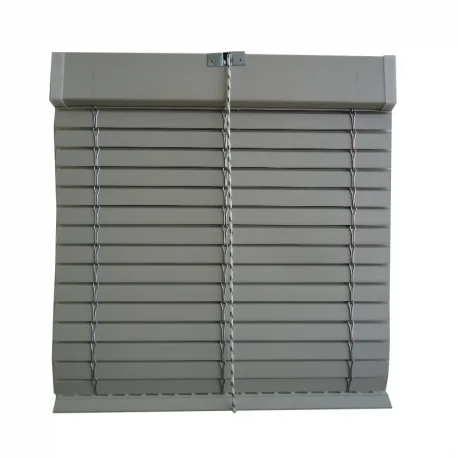 Remate Inferior Persiana Alicantina PVC Color Gris