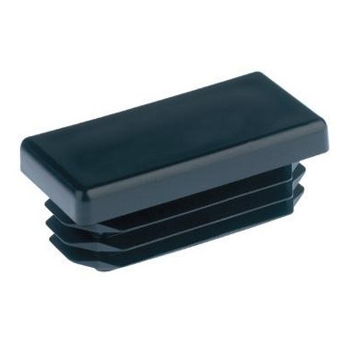 JUEGO DE TAPONES COLOR NEGRO RECTANGULAR 40X20