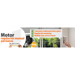 Motor con cable regulación manual super corto