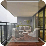 Estor pvc transparente