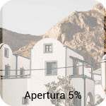 Estores con apertura 5%