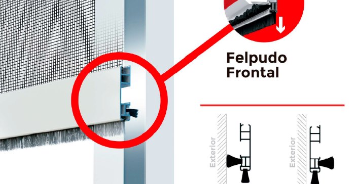Mosquitera doble felpudo