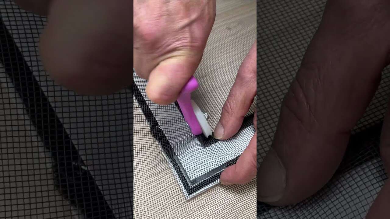 Cómo cambiar la tela de una mosquitera enrollable