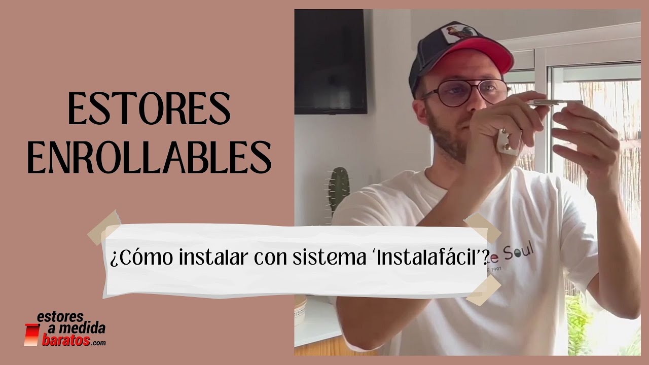Estor enrollable sistema