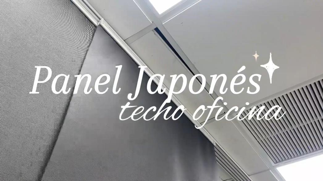 Cómo instalar un panel japonés