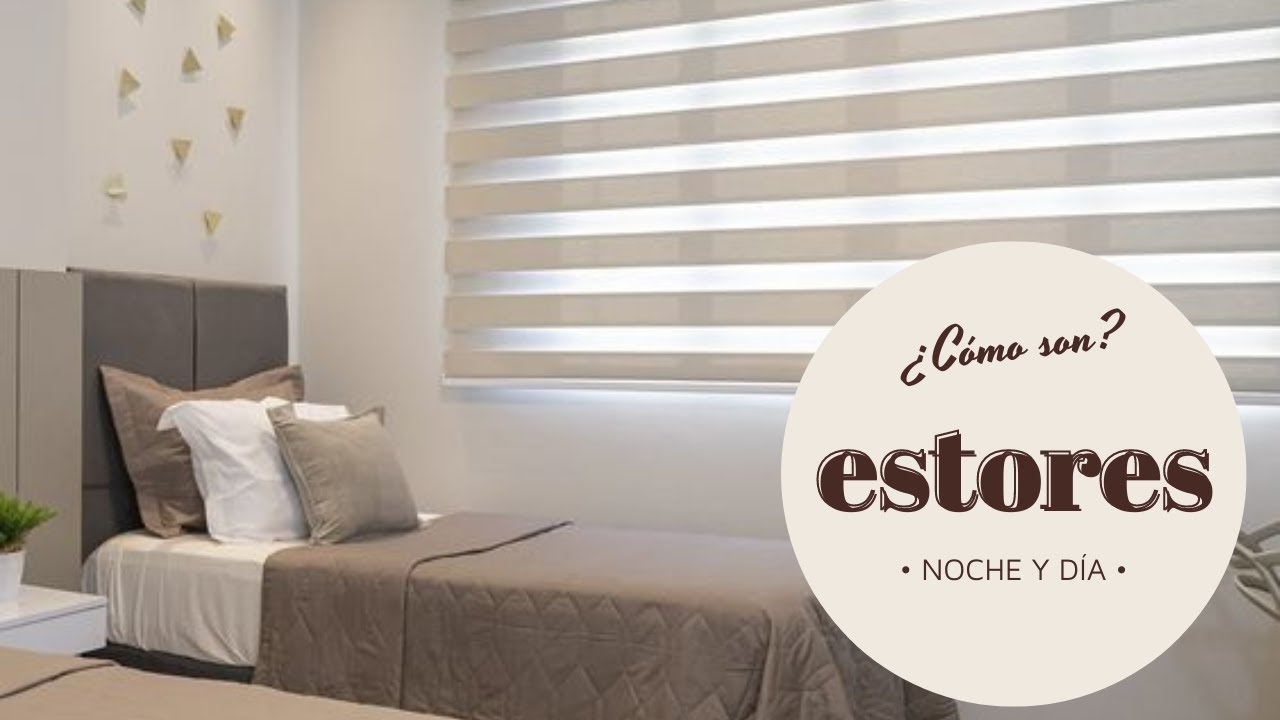 Ventaja de los estores noche y día
