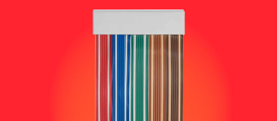 Cortinas para puertas tiras Cortinas para puertas tiras