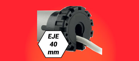 Motor persiana eje 40mm Motor persiana eje 40mm
