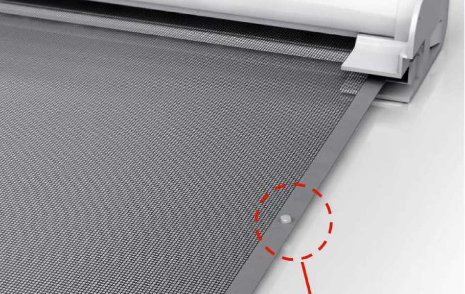 Mosquiteras enrollables antiviento para ventanas