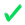 Check verde