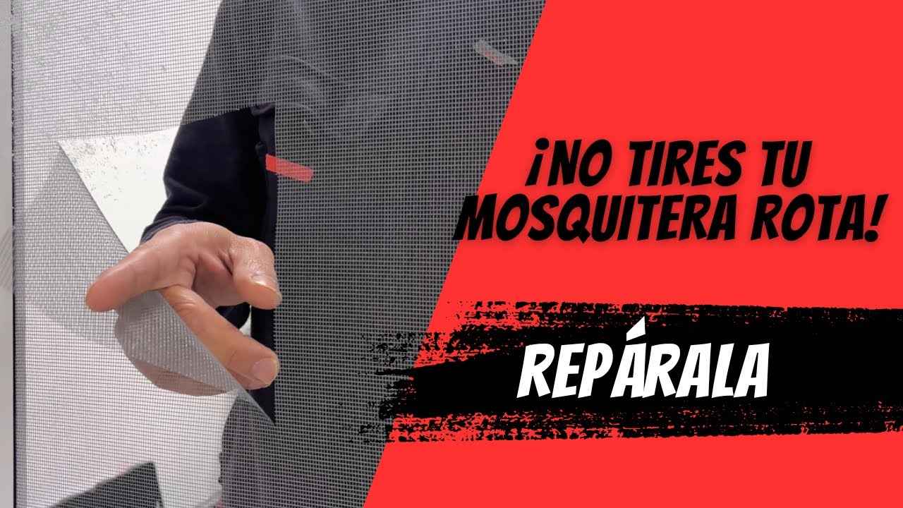 ¿Cómo instalar una mosquitera fija?