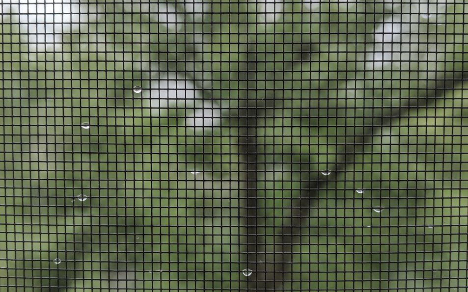 Reparación o sustitución de red de mosquitera sin tener que reponerla entera