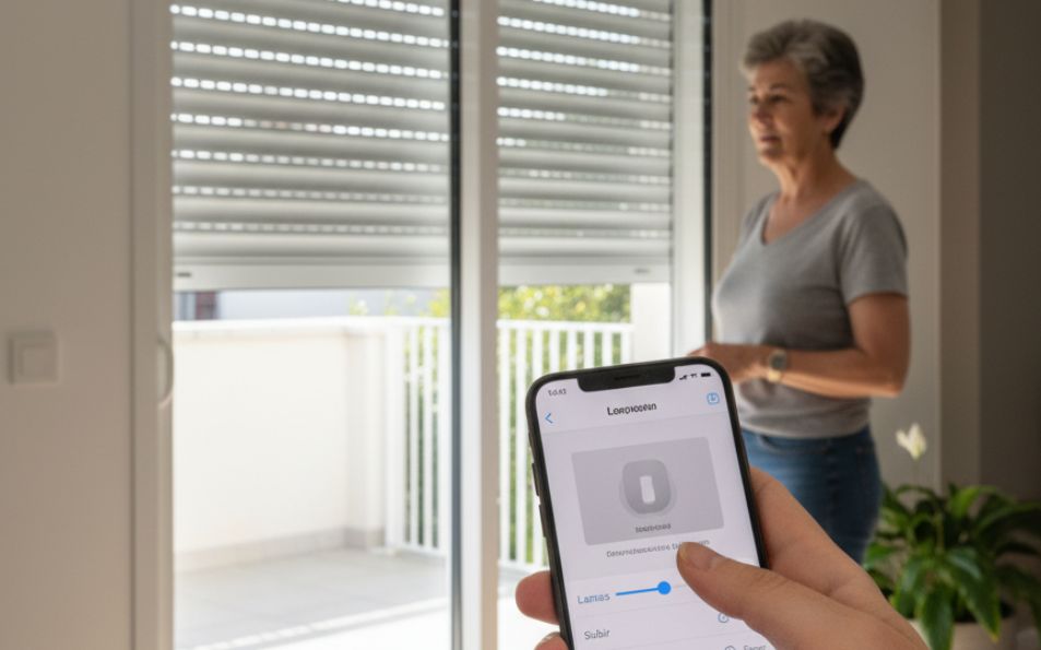 Control domótica para motores de persianas y estores para mayor comodidad