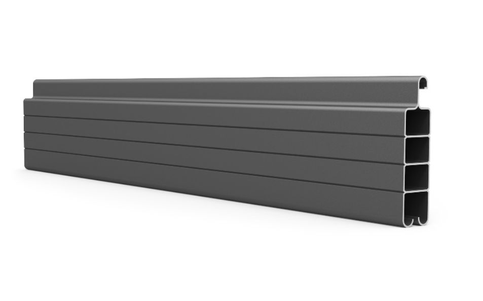 Lamas para persianas de pvc rectas de 45 mm, ligeras y resistentes