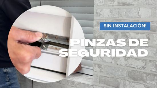 Cómo instalar pinzas de seguridad