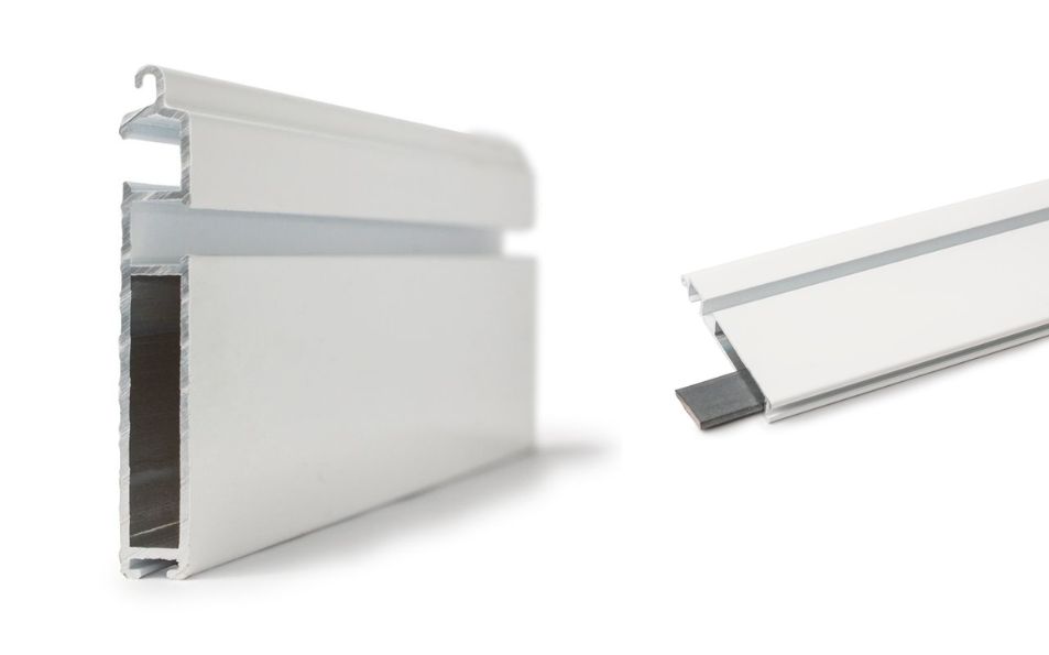 Remate para persianas de aluminio mejorando el hermetismo
