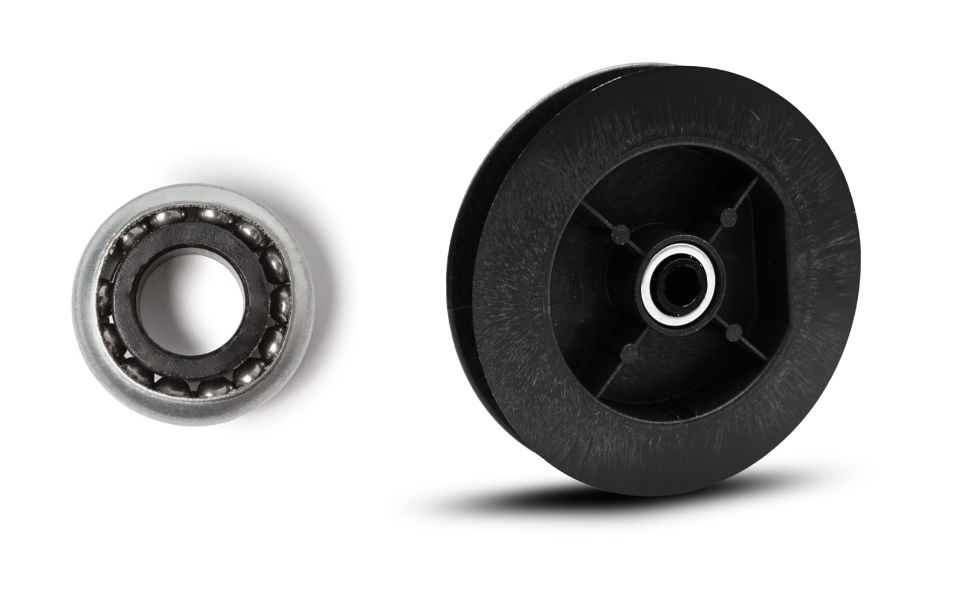Rodamiento para disco de persiana para un deslizamiento perfecto